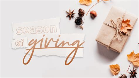 Season of Giving .